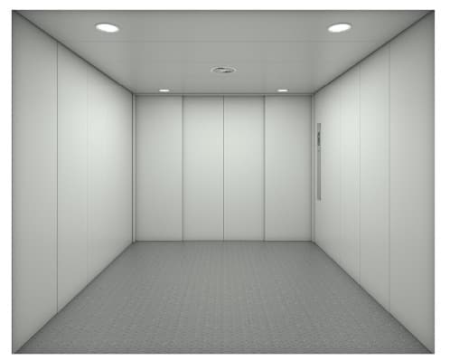 Fuji Fenix freight elevator cabin for goods handling