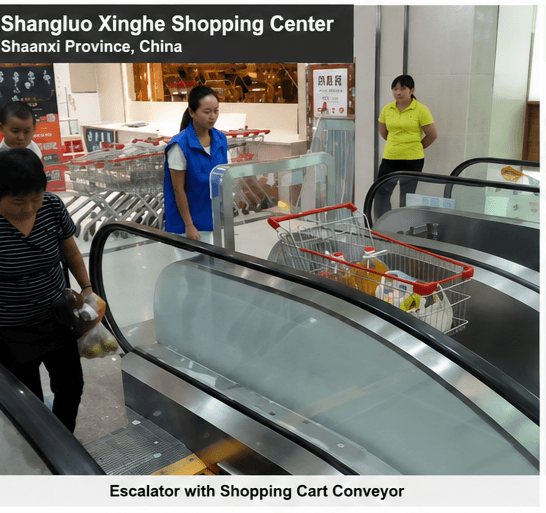Shopping Cart Conveyor System